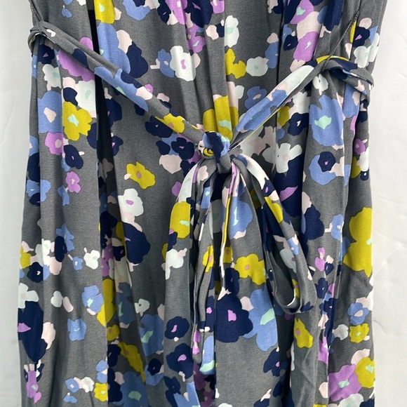 Boden Women’s Modern Floral Print Tie Waist Dress 14L - Picture 10 of 14